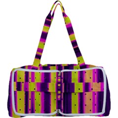 Warped Stripy Dots Multi Function Bag by essentialimage365
