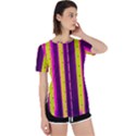 Warped Stripy Dots Perpetual Short Sleeve T-Shirt View1
