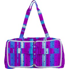 Warped Stripy Dots Multi Function Bag by essentialimage365