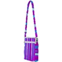 Warped Stripy Dots Multi Function Travel Bag View2