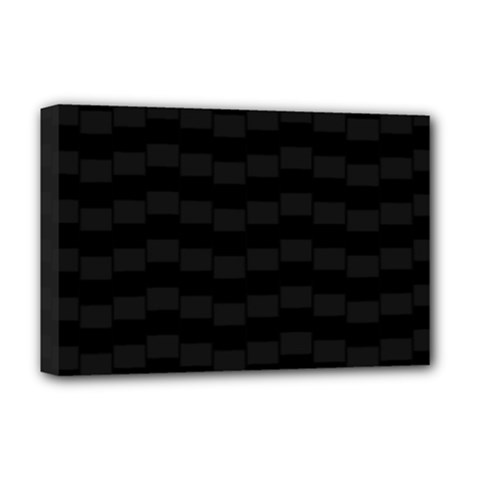 Blocks Deluxe Canvas 18  X 12  (stretched) by Sparkle