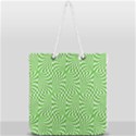 Illusion Waves Pattern Full Print Rope Handle Tote (Large) View1
