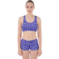 Illusion Waves Pattern Work It Out Gym Set by Sparkle