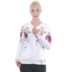 Carnie Squid Casual Zip Up Jacket by Limerence