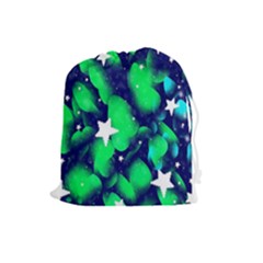 Space Odyssey  Drawstring Pouch (large) by notyouraveragemonet