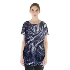 Giger Love Letter Skirt Hem Sports Top by MRNStudios