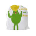 Lemon Over Pear Drawstring Pouch (XL) View2