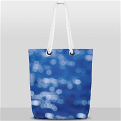 Light Reflections Abstract No2 Full Print Rope Handle Tote (small) by DimitriosArt