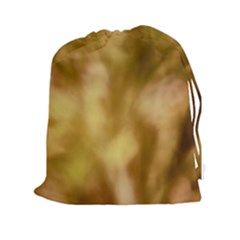 Orange Papyrus Abstract Drawstring Pouch (2xl) by DimitriosArt