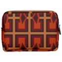 Abstract pattern geometric backgrounds   Make Up Pouch (Medium) View2