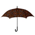Floral pattern paisley style Paisley print. Doodle background Hook Handle Umbrellas (Large) View3