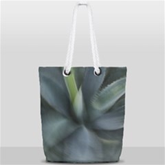 The Agave Heart In Motion Full Print Rope Handle Tote (small) by DimitriosArt