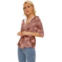 Light Reflections Abstract No6 Rose Lightweight Drawstring Hooded Top View2