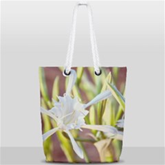 Stars On The Sand Full Print Rope Handle Tote (small) by DimitriosArt