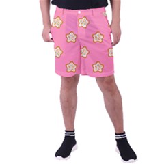 Cookies Pattern Pink Men s Pocket Shorts by Littlebird