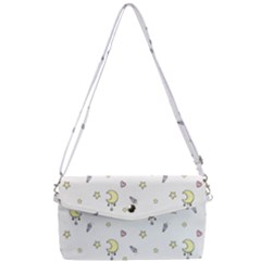 Magic Pattern  Removable Strap Clutch Bag by Littlebird