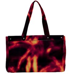 Lava Abstract Stars Canvas Work Bag by DimitriosArt