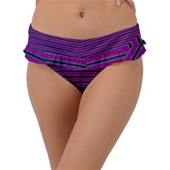 Gradient Frill Bikini Bottom by Sparkle