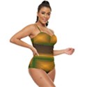 Gradient Retro Full Coverage Swimsuit View3