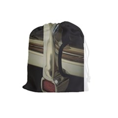 Vintage Design Drawstring Pouch (large) by DimitriosArt