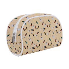 Festive Champagne Make Up Case (small) by SychEva