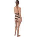 Champagne For The Holiday Plunge Cut Halter Swimsuit View2