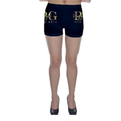 Plugged Into Gold Skinny Shorts by pluggedintogold