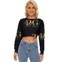 PLUGGED INTO GOLD Lightweight Long Sleeve Sweatshirt View1