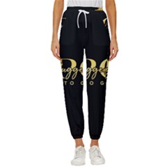 Plugged Into Gold Cropped Drawstring Pants by pluggedintogold