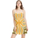 Abstract pattern geometric backgrounds   Summer Frill Dress View1