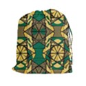 Abstract pattern geometric backgrounds   Drawstring Pouch (2XL) View1