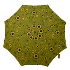 Floral Pattern Paisley Style  Hook Handle Umbrellas (large) by Eskimos