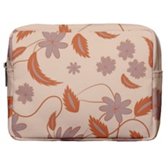 Folk Flowers Print Floral Pattern Ethnic Art Make Up Pouch (large) by Eskimos