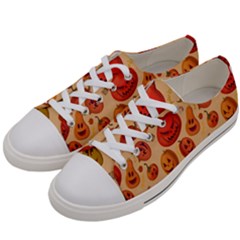 Pumpkin Muzzles Women s Low Top Canvas Sneakers by SychEva