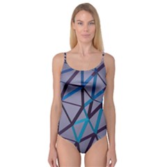 3d Lovely Geo Lines 2 Camisole Leotard  by Uniqued
