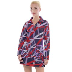 3d Lovely Geo Lines Vii Women s Long Sleeve Casual Dress by Uniqued