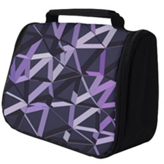 3d Lovely Geo Lines Vi Full Print Travel Pouch (big) by Uniqued