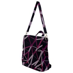 3d Lovely Geo Lines Iii Crossbody Backpack by Uniqued