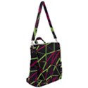3D Lovely GEO Lines X Crossbody Backpack View2
