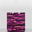 Velvet  Waves Abstract Series No1 Full Print Rope Handle Tote (Large) View1