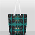 Abstract geometric design    Full Print Rope Handle Tote (Small) View1