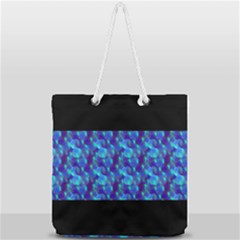 Bubbles Full Print Rope Handle Tote (large) by Sparkle