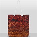 Red Waves Flow Series 2 Full Print Rope Handle Tote (Large) View2