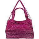 Pink  Waves Flow Series 1 Double Compartment Shoulder Bag View1