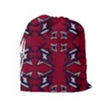 Abstract pattern geometric backgrounds   Drawstring Pouch (XL) View2