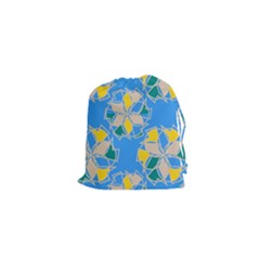 Abstract Pattern Geometric Backgrounds   Drawstring Pouch (xs) by Eskimos