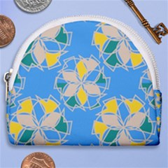 Abstract Pattern Geometric Backgrounds   Horseshoe Style Canvas Pouch by Eskimos