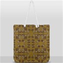 Abstract pattern geometric backgrounds   Full Print Rope Handle Tote (Large) View2
