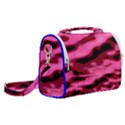 Pink  Waves Flow Series 3 Satchel Shoulder Bag View2
