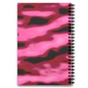 Pink  Waves Flow Series 3 5.5  x 8.5  Notebook View2